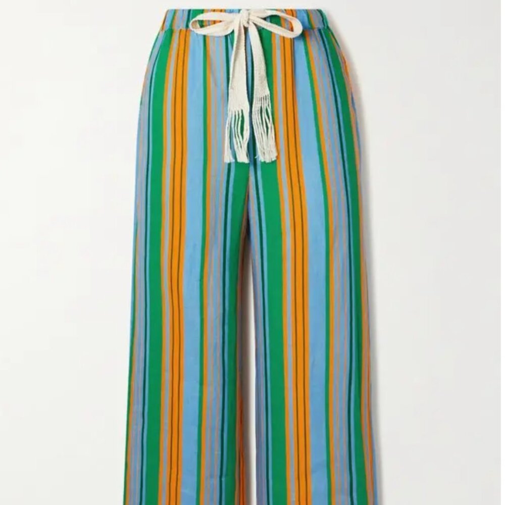 STAUD | Wide Leg | Linen Pants | XL
